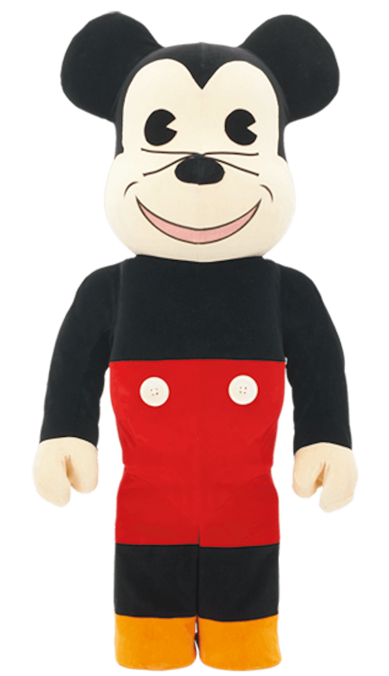 Bearbrick World Wide Tour 2 x Mickey Mouse 1000% Multi