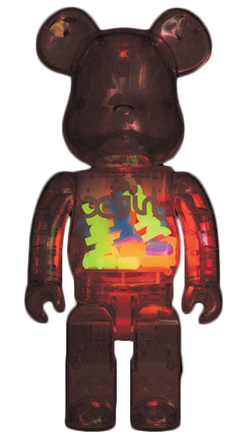 Bearbrick X-girl 2020 1000%