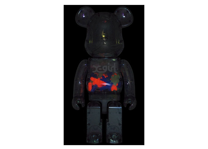 Bearbrick X-girl 2021 Blue 1000%