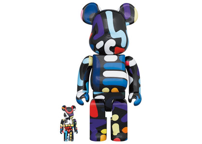 Bearbrick Yoon Hyup 100% & 400% Set Multi