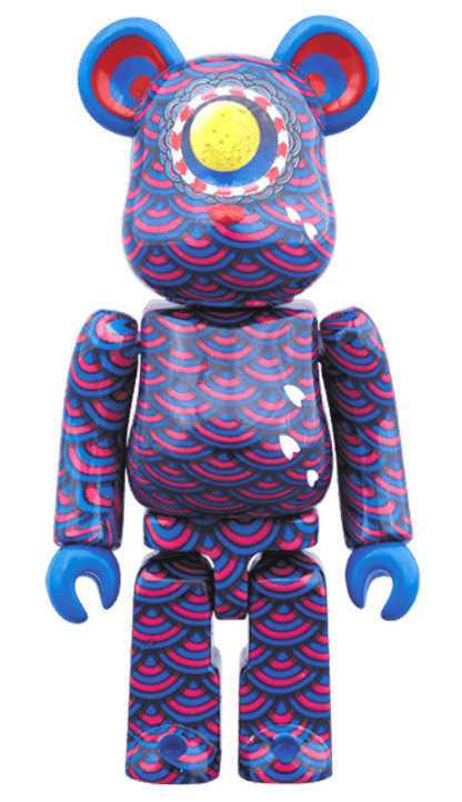 Bearbrick Yuto Shinoda 100% & 400% Set Navy
