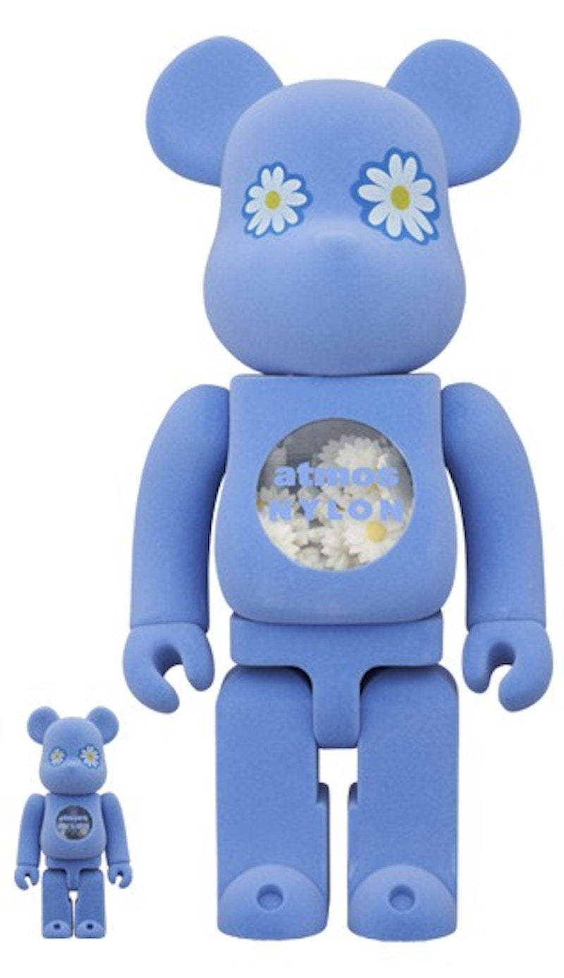 Bearbrick atmos x NYLON JAPAN Type-2 100% & 400% Set