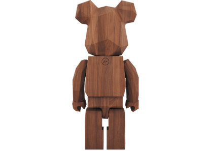 Bearbrick Fragment x Karimoku Polygon 1000% Brown