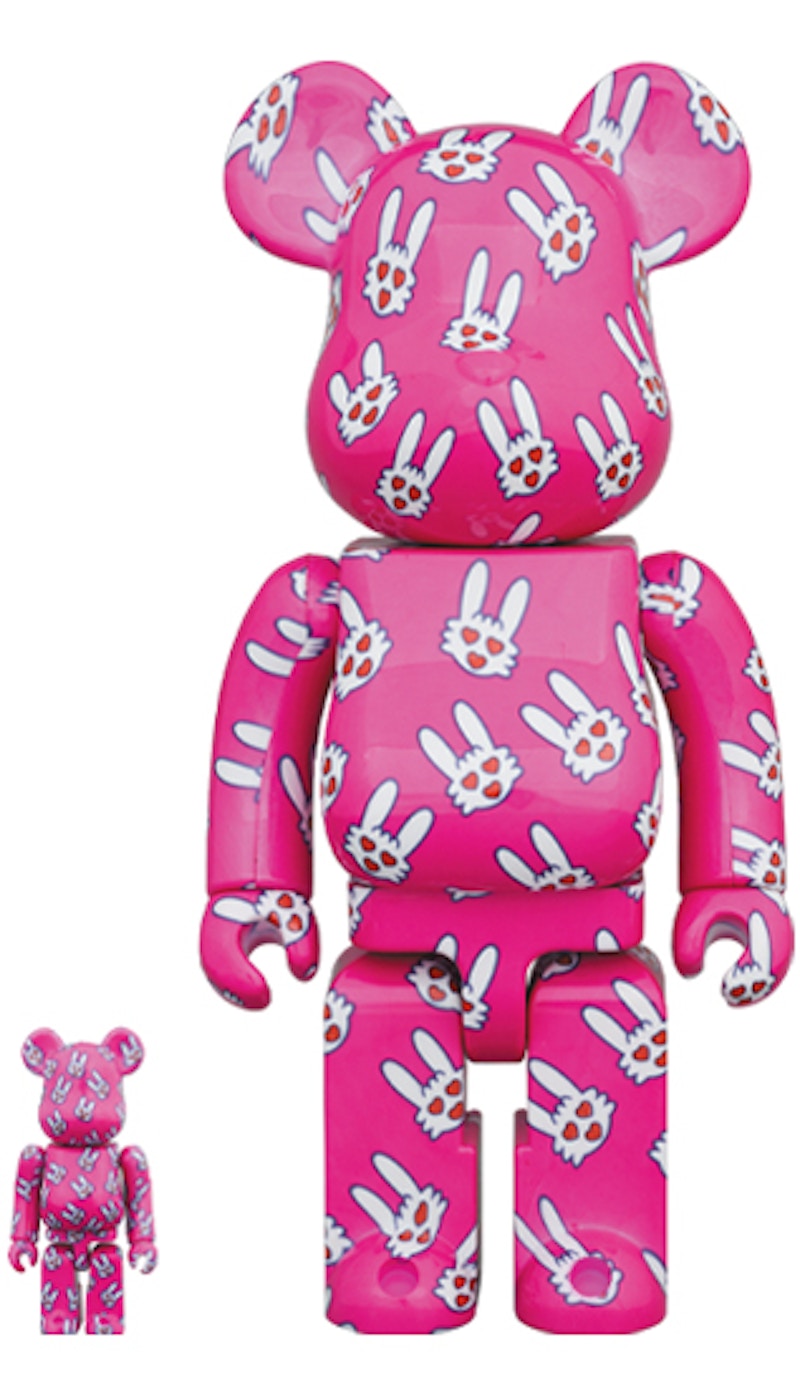 Bearbrick human grouper (Kiyoshiro Imawano 50th Celebration) 100% & 400% Set