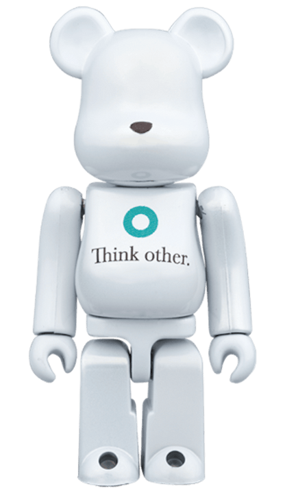 Bearbrick i am OTHER 100% White