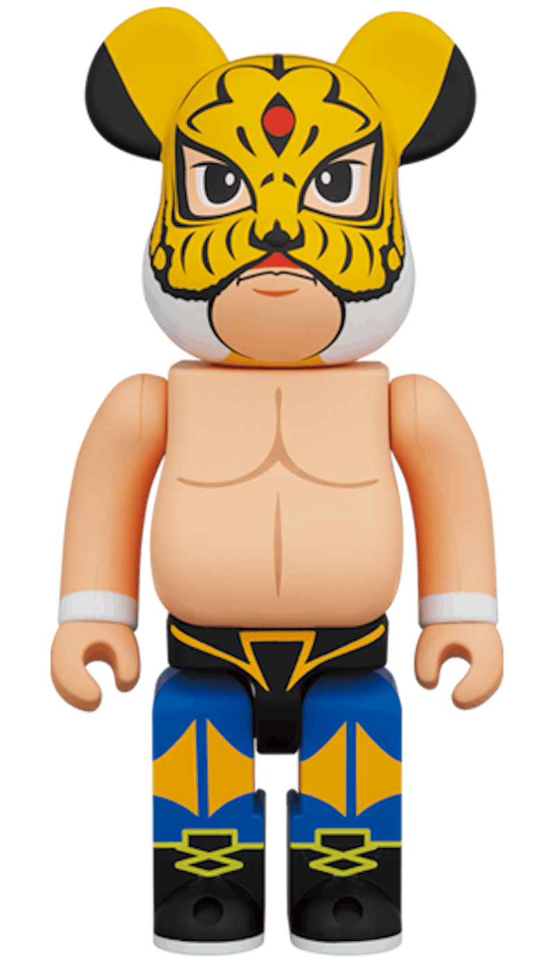Bearbrick First Generation Tiger Mask 400%