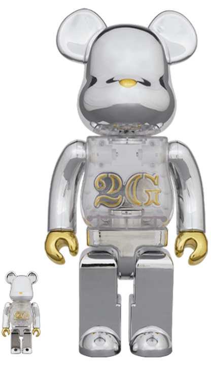 Bearbrick x 2G 100% & 400% Set