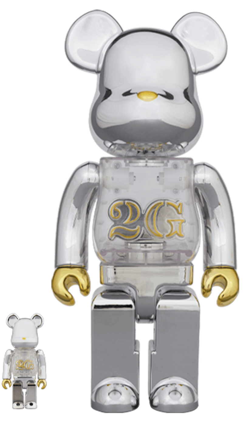 Bearbrick x 2G 100% & 400% Set