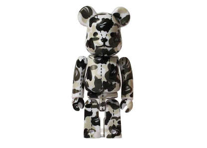 Bearbrick x A Bathing Ape 28th Anniversary Camo #3 100% Grey/Black