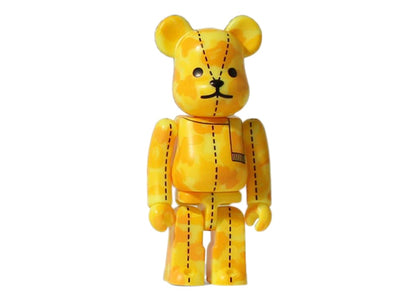 Bearbrick x A Bathing Ape 28th Anniversary Camo #3 100% Yellow