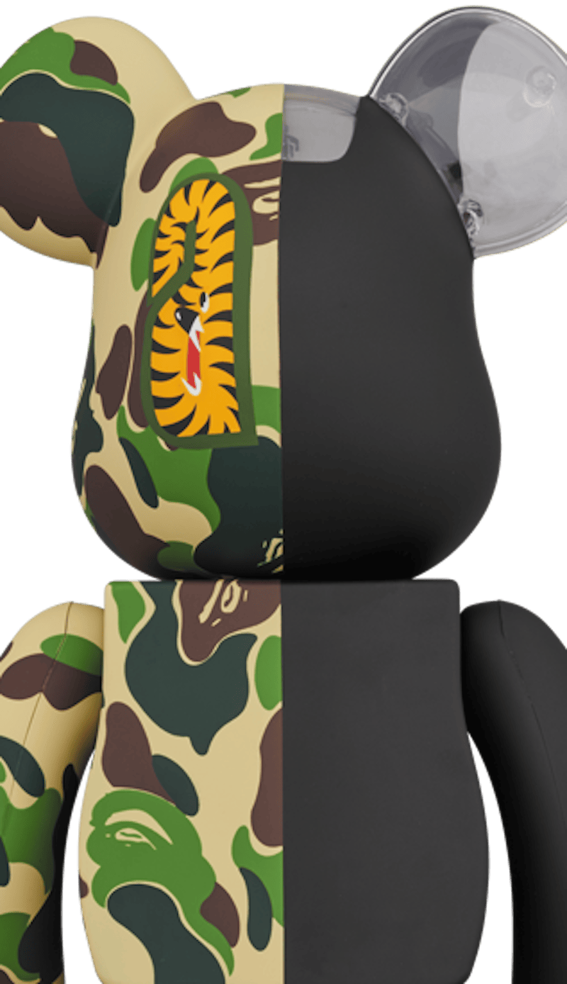 Bearbrick x A Bathing Ape x Neighborhood 1000% Multi