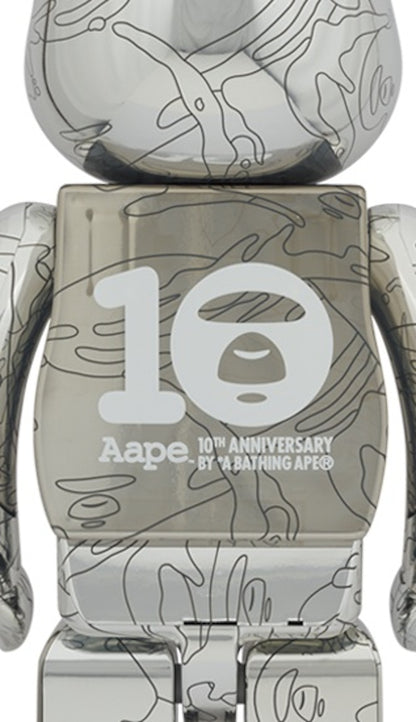 Bearbrick x AAPE by A Bathing Ape 10th Anniversary 1000%