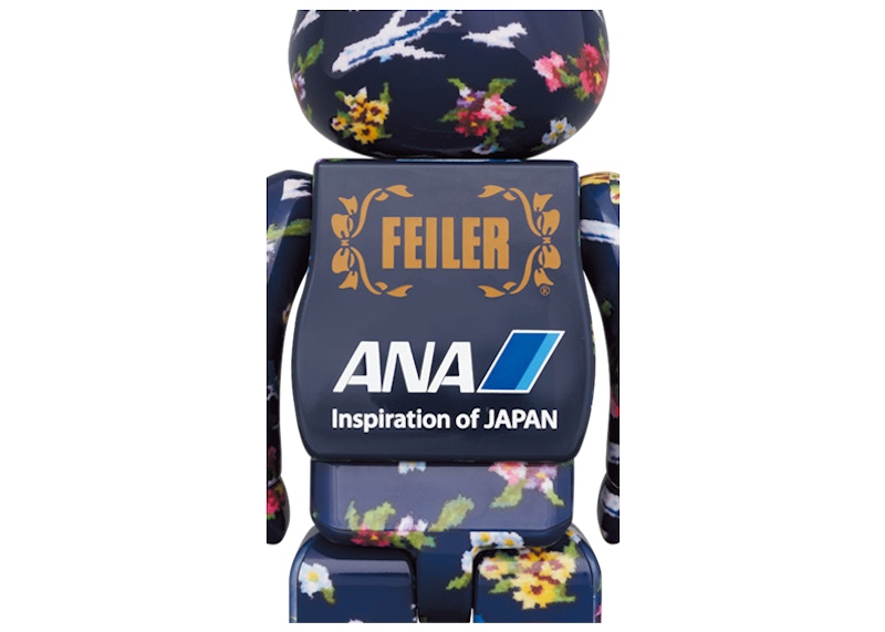 Bearbrick x ANA Original x FEILER (ANA ANA My Diary) 100% & 400% Set