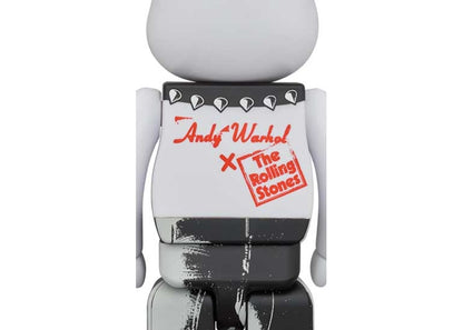 Bearbrick x Andy Warhol x The Rolling Stones (Sticky Fingers) 100% & 400% Set