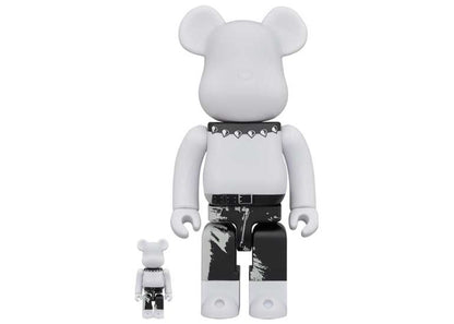Bearbrick x Andy Warhol x The Rolling Stones (Sticky Fingers) 100% & 400% Set