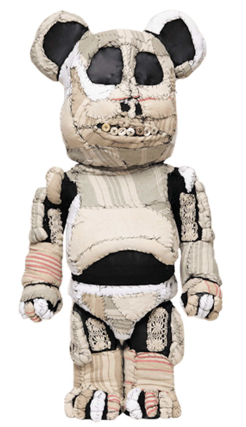 Bearbrick x Anne Valerie Dupond ONE OF KIND 1000% (Set of 5)
