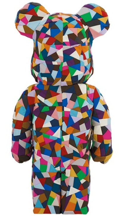 Bearbrick x Anrealage Patchwork 20th Anniversary 1000% Multi