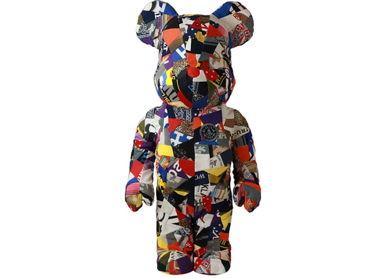 Bearbrick x Anrealage x S.H.I.P & Crew Patchwork 1000% Multi