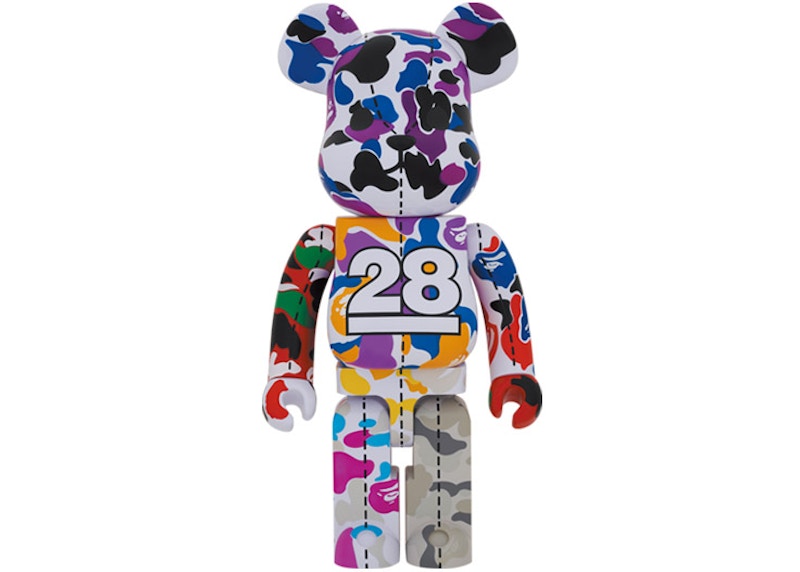Bearbrick x BAPE 28th Anniversary Camo #2 1000%