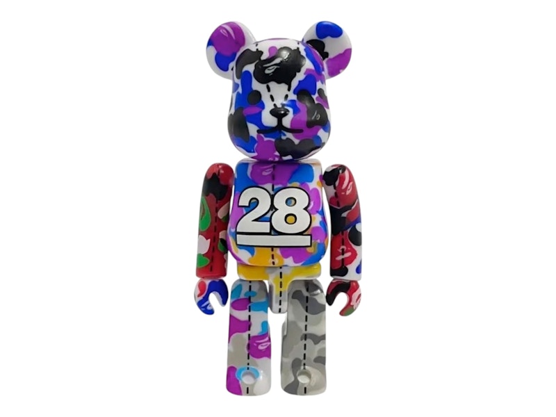Bearbrick x BAPE 28th Anniversary Camo #2 Multi Camo (Secret Edition) 100%