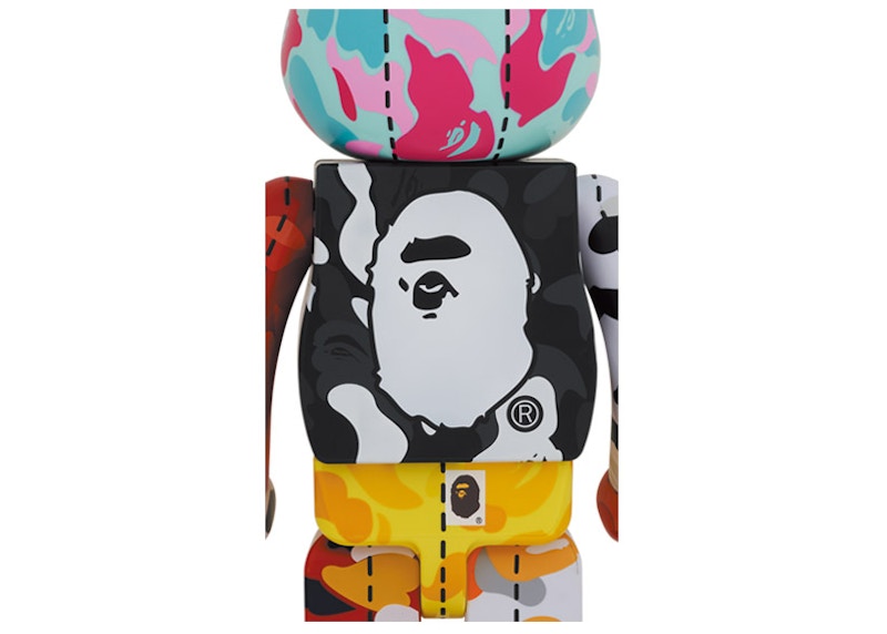 Bearbrick x BAPE 28th Anniversary Camo #3 1000%