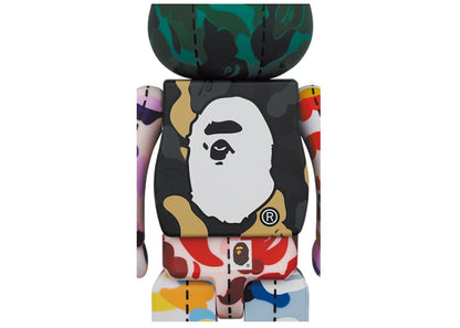 Bearbrick x BAPE 28th Anniversary Camo #4 400%