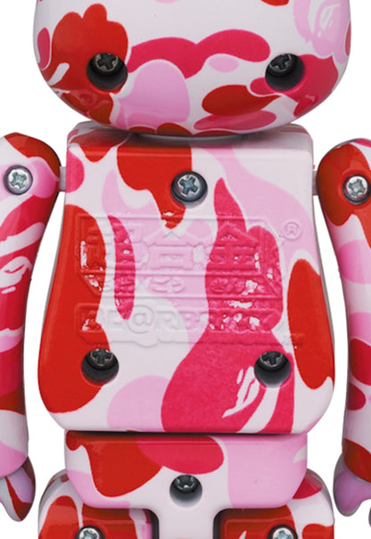 Bearbrick x BAPE Camo 200% Pink