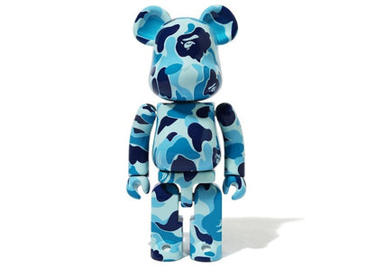 Bearbrick x BAPE Medicom Toy ABC Camo Chogokin 200% Blue