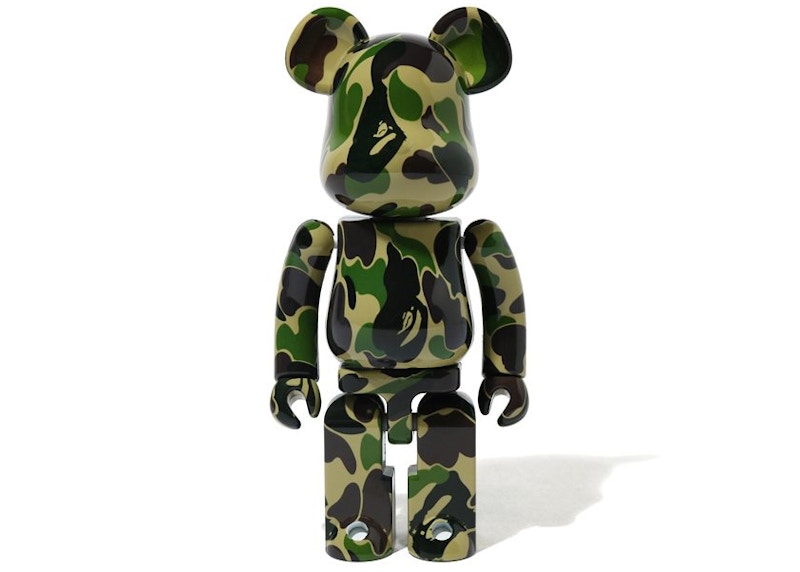 Bearbrick x BAPE Medicom Toy ABC Camo Chogokin 200% Green