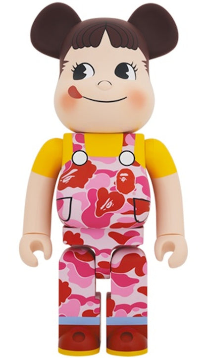 Bearbrick x BAPE Peko-chan 1000% Pink Camo