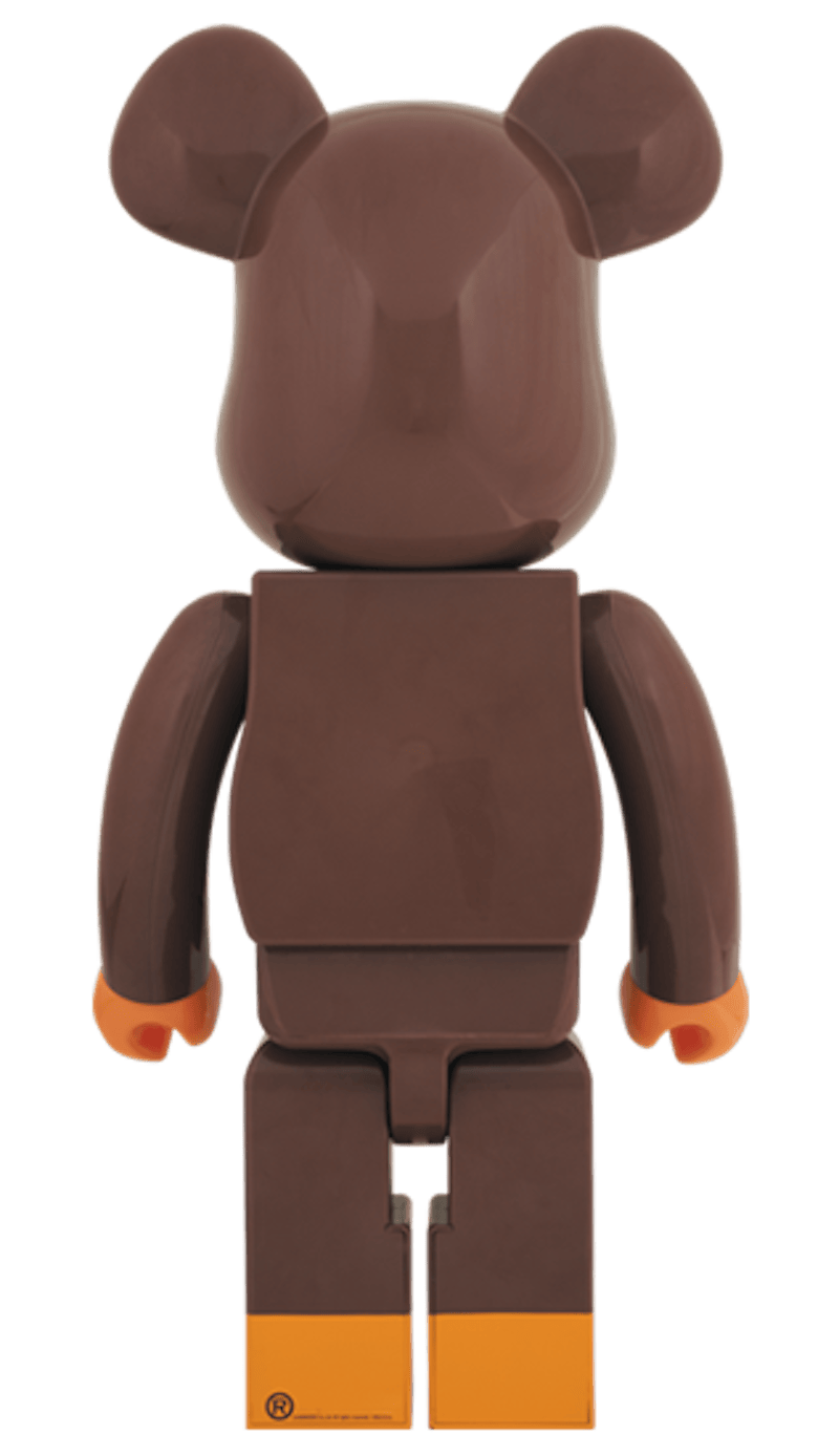 Bearbrick x Bape Baby Milo 1000% Brown