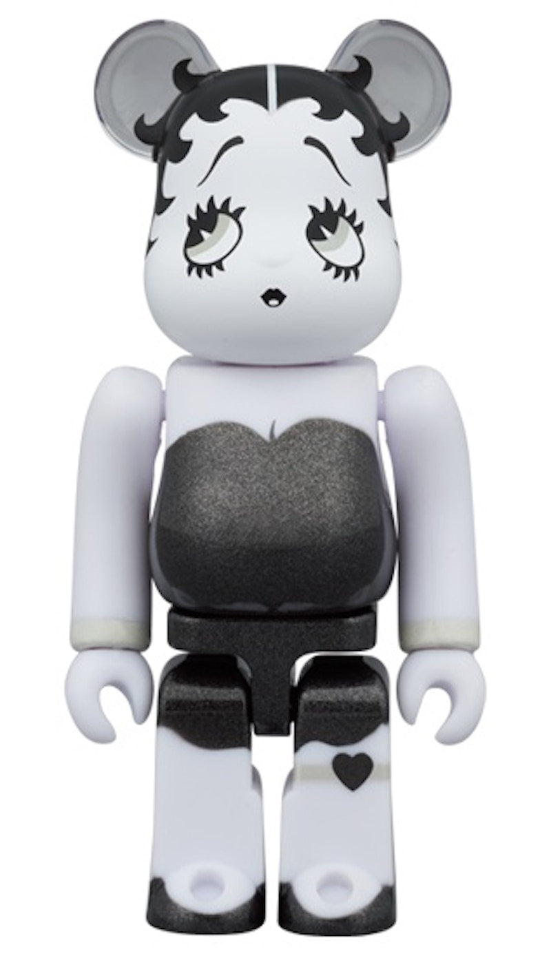Bearbrick x Betty Boop 100% & 400% Set Black & White Ver.