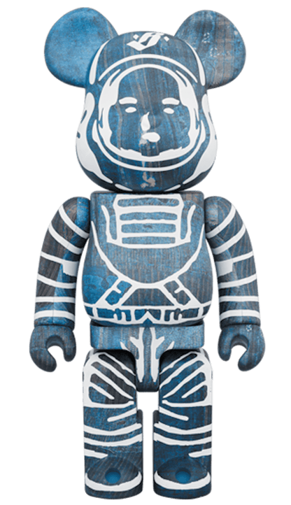 Bearbrick x Billionaire Boys Club x FDMTL 100% & 400% Set Navy/White