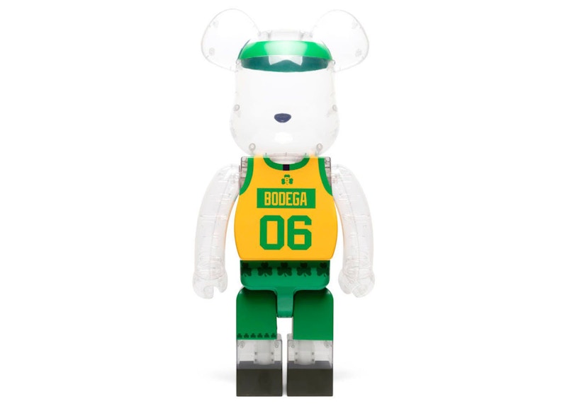 Bearbrick x Bodega x NBA Worldwide Respect Boston Celtics 1000%