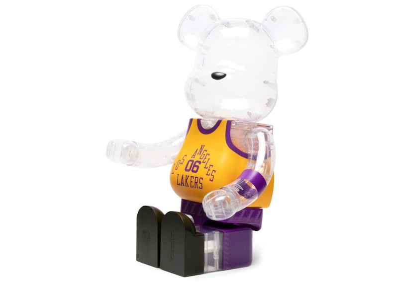 Bearbrick x Bodega x NBA Worldwide Respect Los Angeles Lakers 1000%