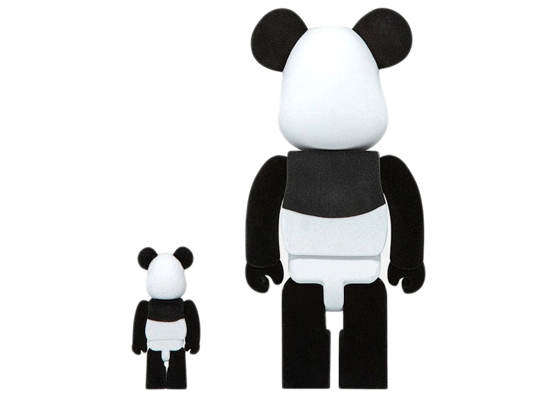 Bearbrick x CLOT Panda 100% & 400% Set