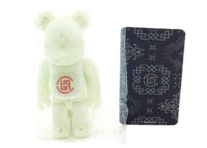 Bearbrick x CLOT Series 36 w/ Box and Card (Flocked) 100% Glow In The Dark