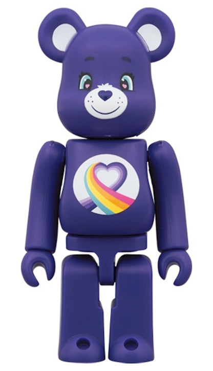 Bearbrick x Care Bears Rainbow Heart Bear 100% & 400% Set