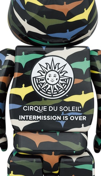 Bearbrick x Cirque du Soleil Alegria In a New Light 100% & 400% Set