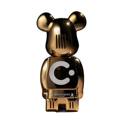 Bearbrick x Cleverin x Mastermind 200% Air Freshener Figure Gold