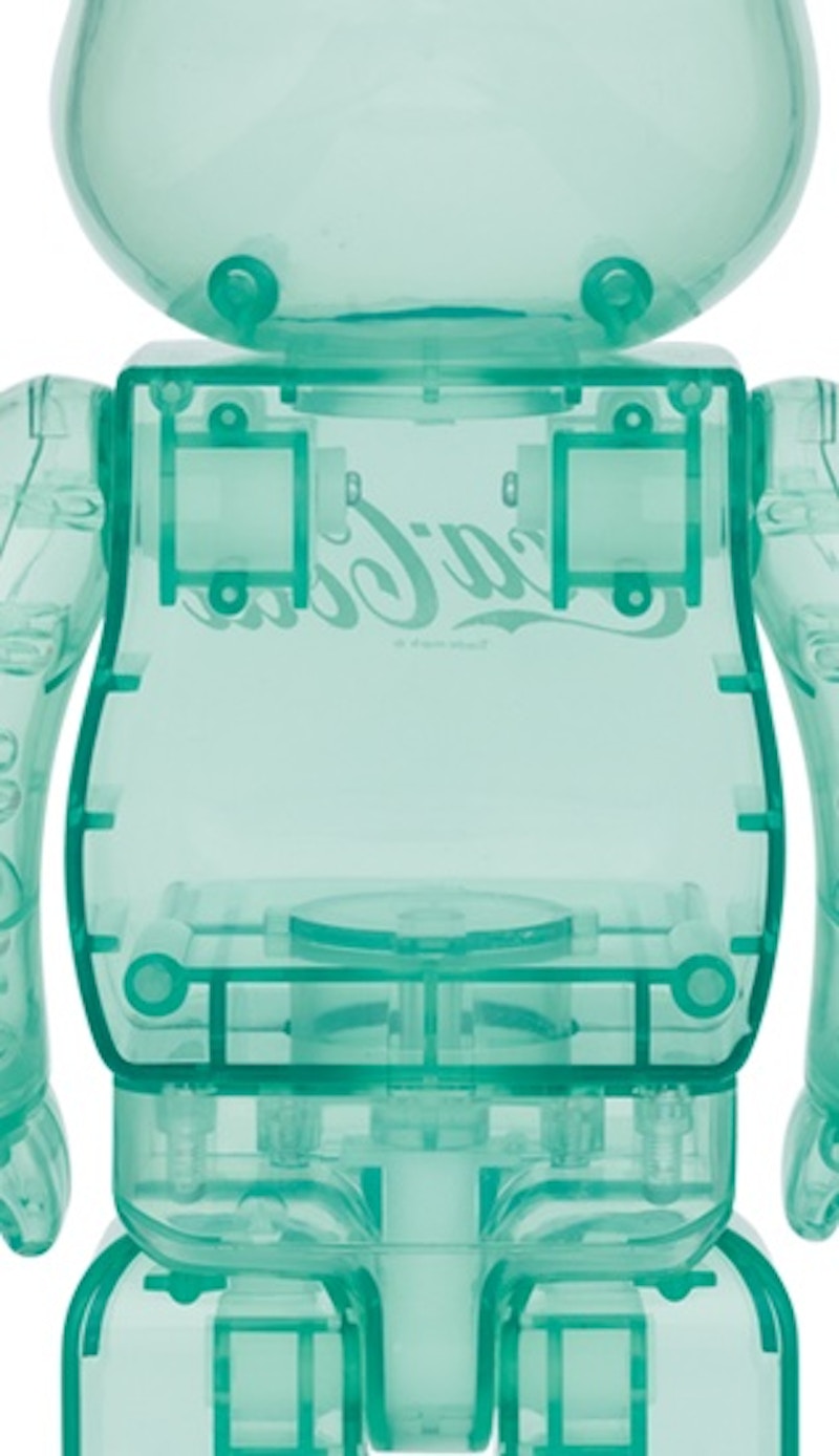 Bearbrick x Coca-Cola Georgia Green 100% & 400% Set