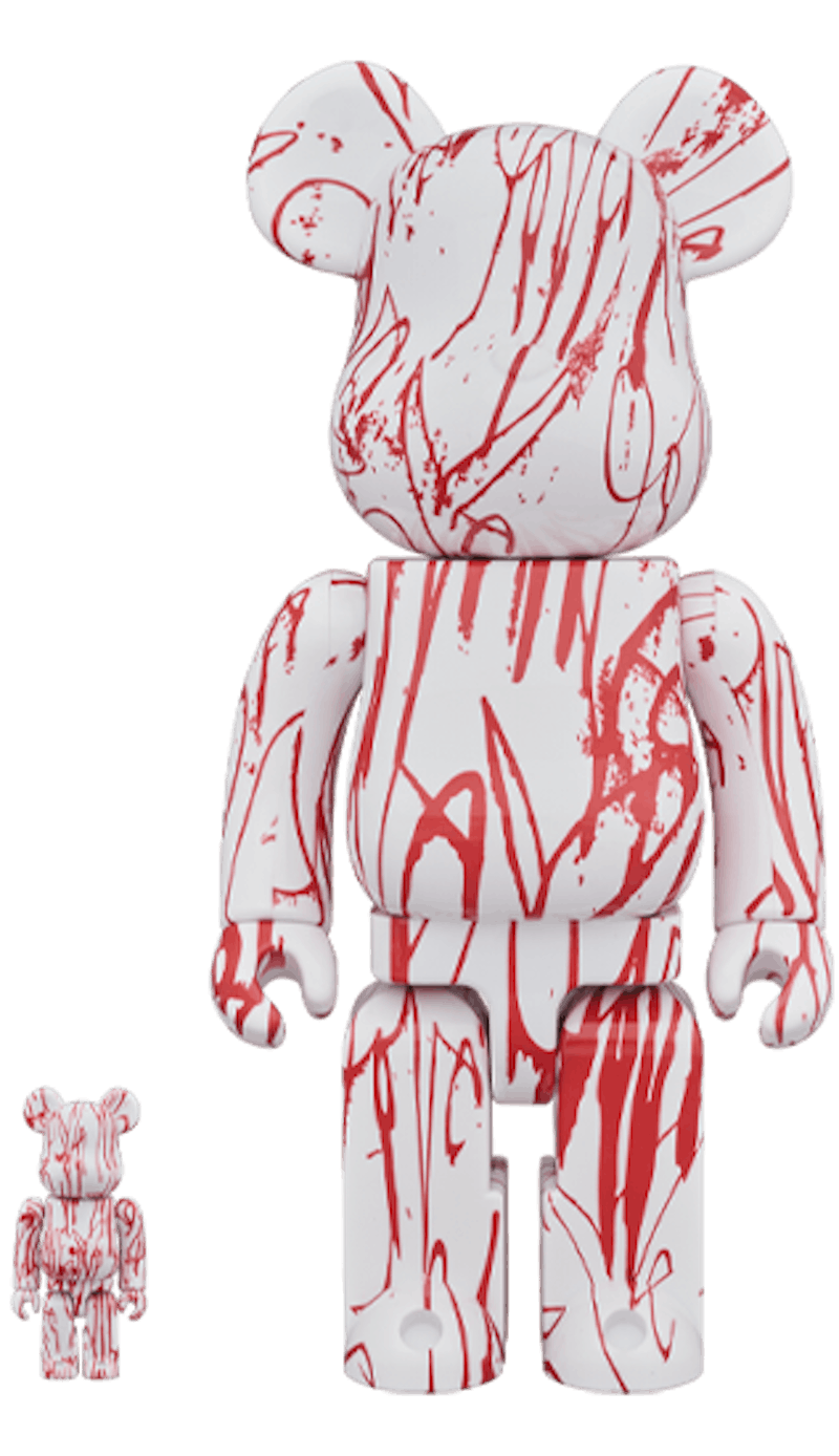 Bearbrick x Curtis Kulig LOVE ME 100% & 400% Set