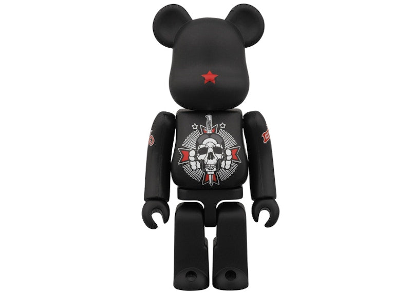 Bearbrick x David Flores x Geoff Rowley 100%