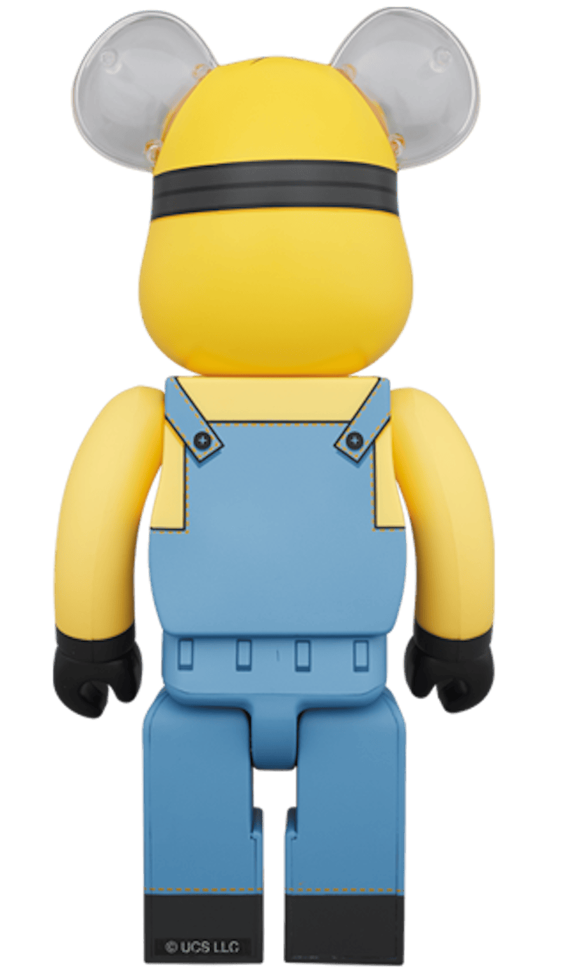 Bearbrick x Descipable Me Kevin 400% Yellow