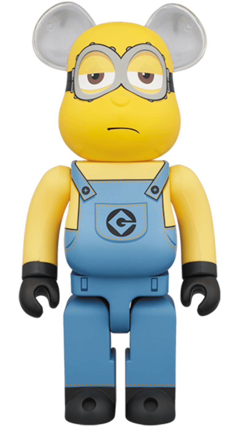 Bearbrick x Descipable Me Kevin 400% Yellow