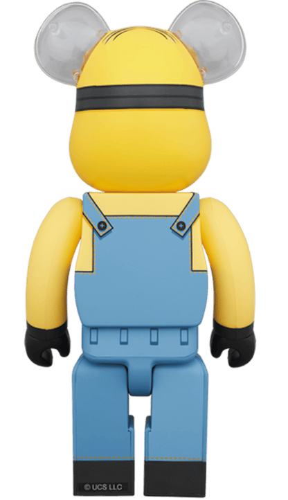 Bearbrick x Descipable Me Stuart 1000% Yellow