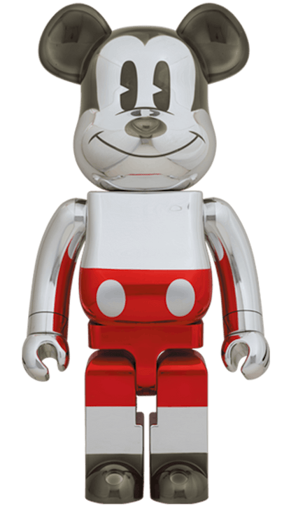 Bearbrick x Hajime Sorayama x Disney Future Mickey Mouse (2nd Color Ver.) 1000%