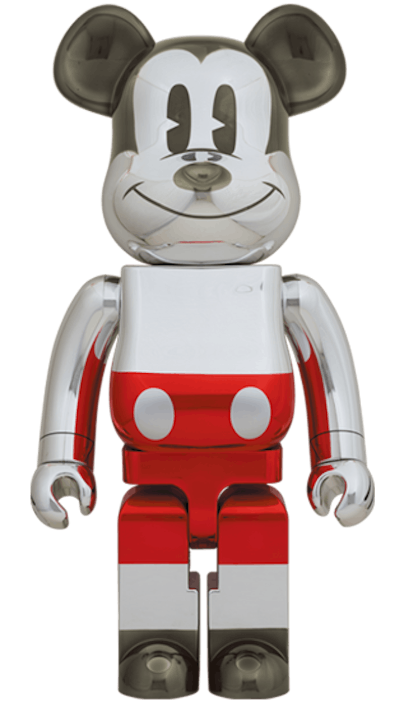 Bearbrick x Hajime Sorayama x Disney Future Mickey Mouse (2nd Color Ver.) 1000%