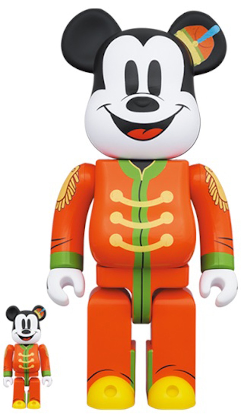 Bearbrick x Disney Mickey Mouse (The Band Concert) 100% & 400% Set