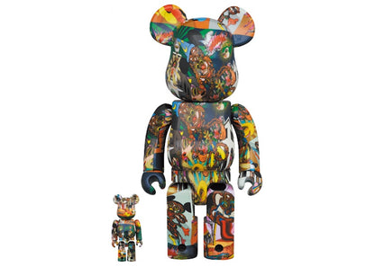 Bearbrick x Disney x Keiichi Tanaami Mickey Mouse 100% & 400% Set